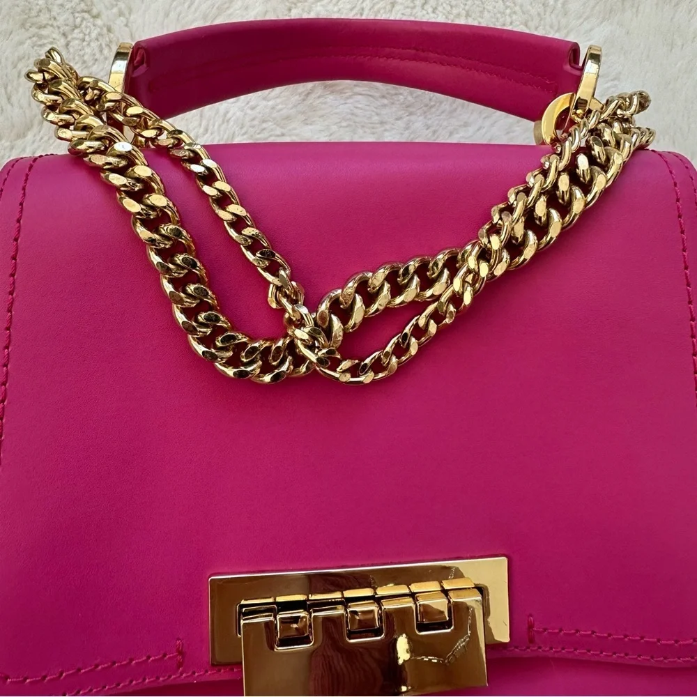 NEW!!! Zac Posen women pink bag Retail 350$